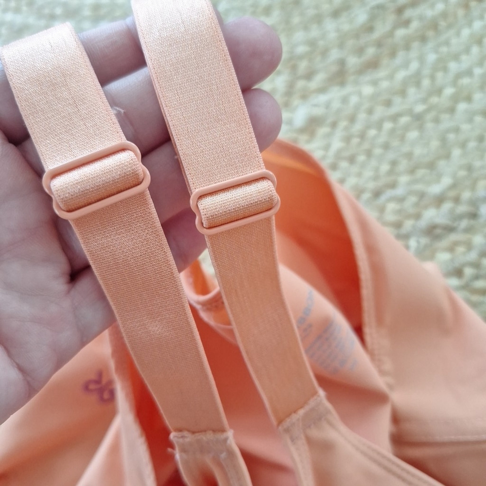 Ruby Ribbon Reina Camisole 1812 Women 42 Peach Orange Shaping Cami Tank Apricot - Picture 9 of 10